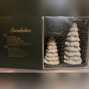 FROSTY FOREST TREES # 79634 S/2 TREES RETIRED DEPT 56 SNOWBABIES